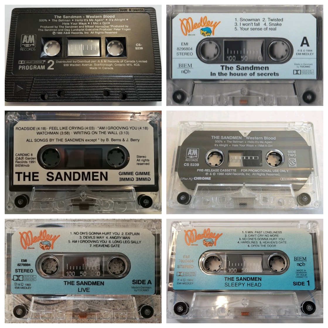 cassettes